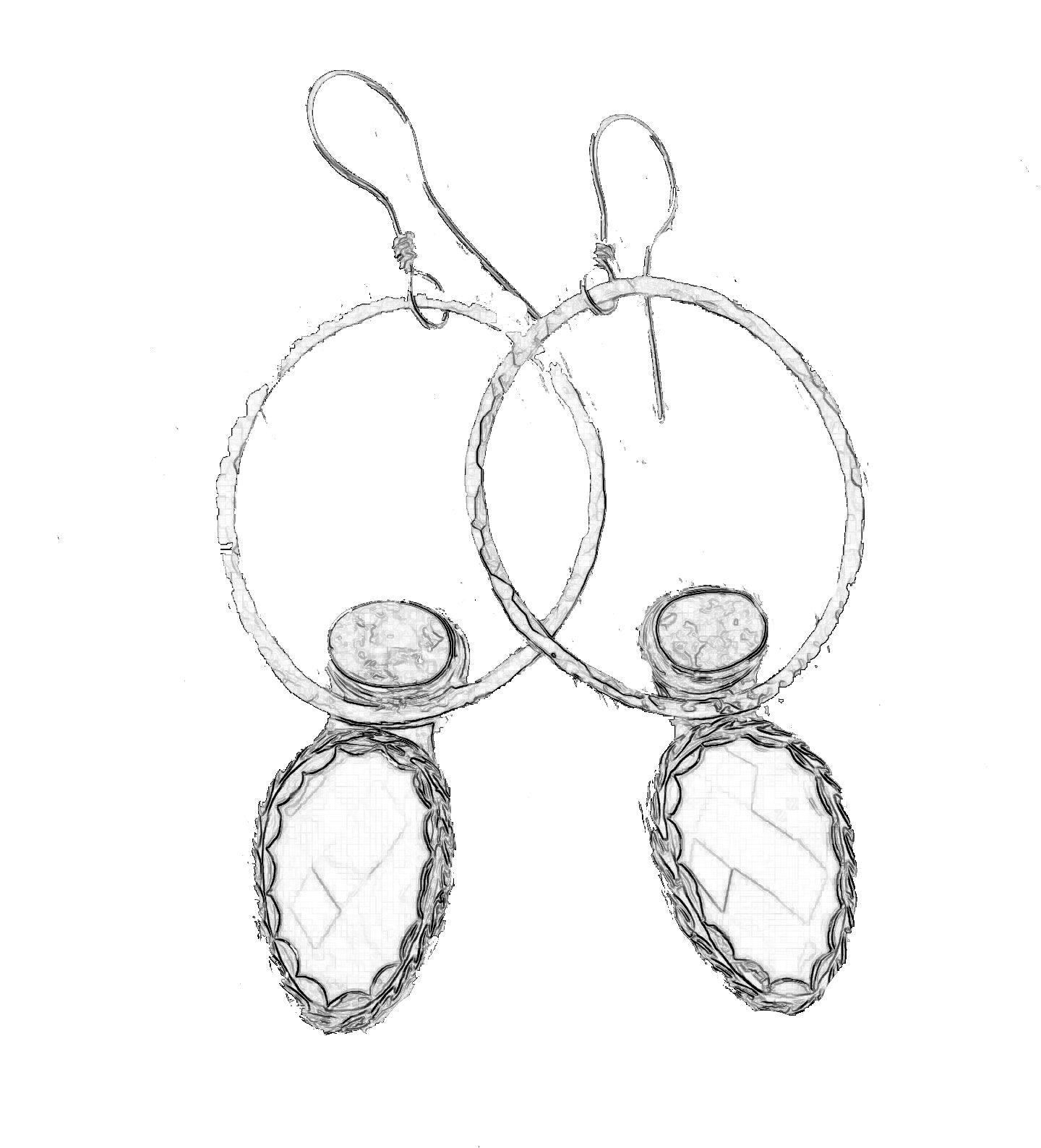 sterling silver custom earrings