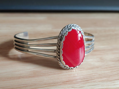 sterling silver rosarita cuff bracelet